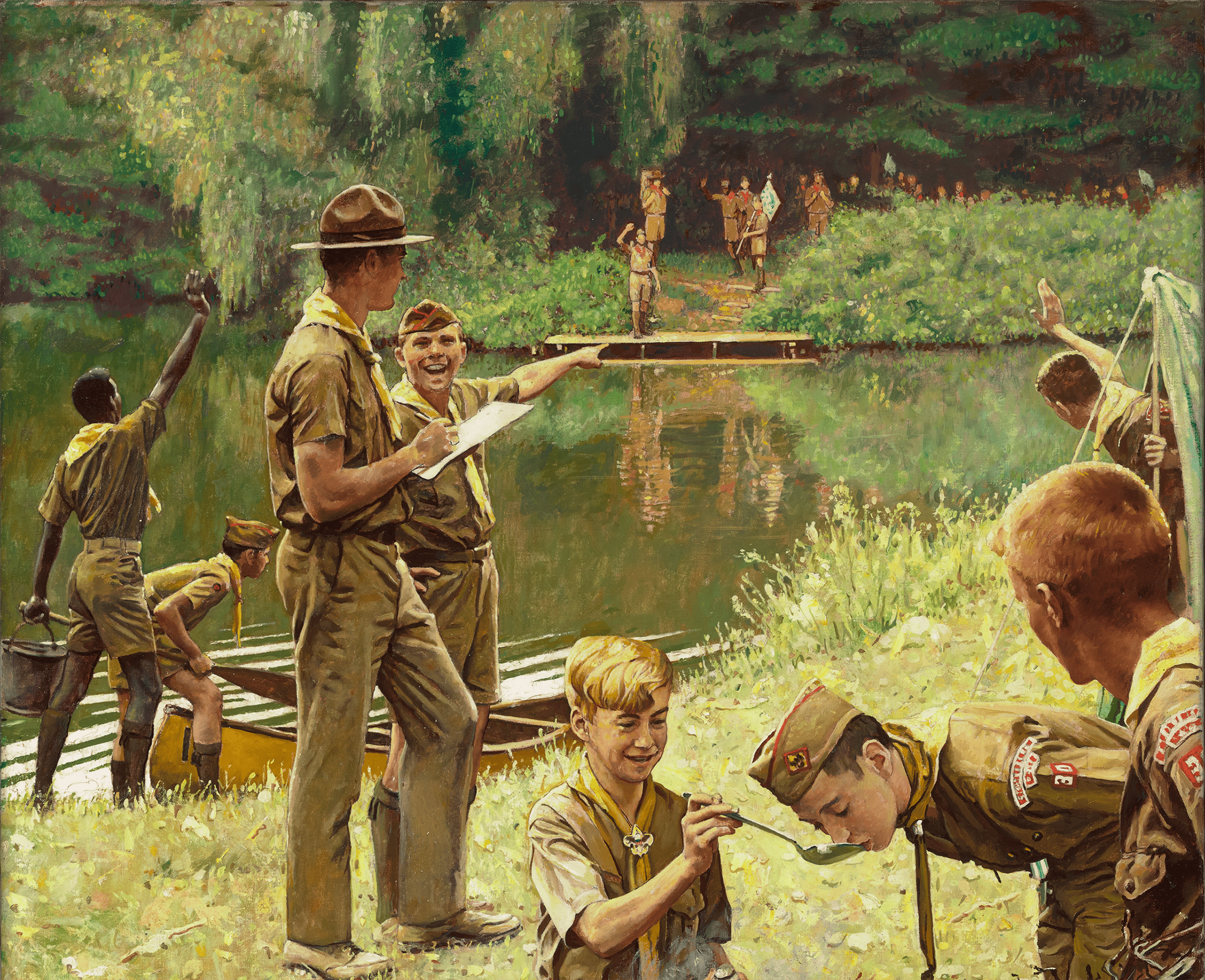 Come And Get It! By Norman Rockwell image 2